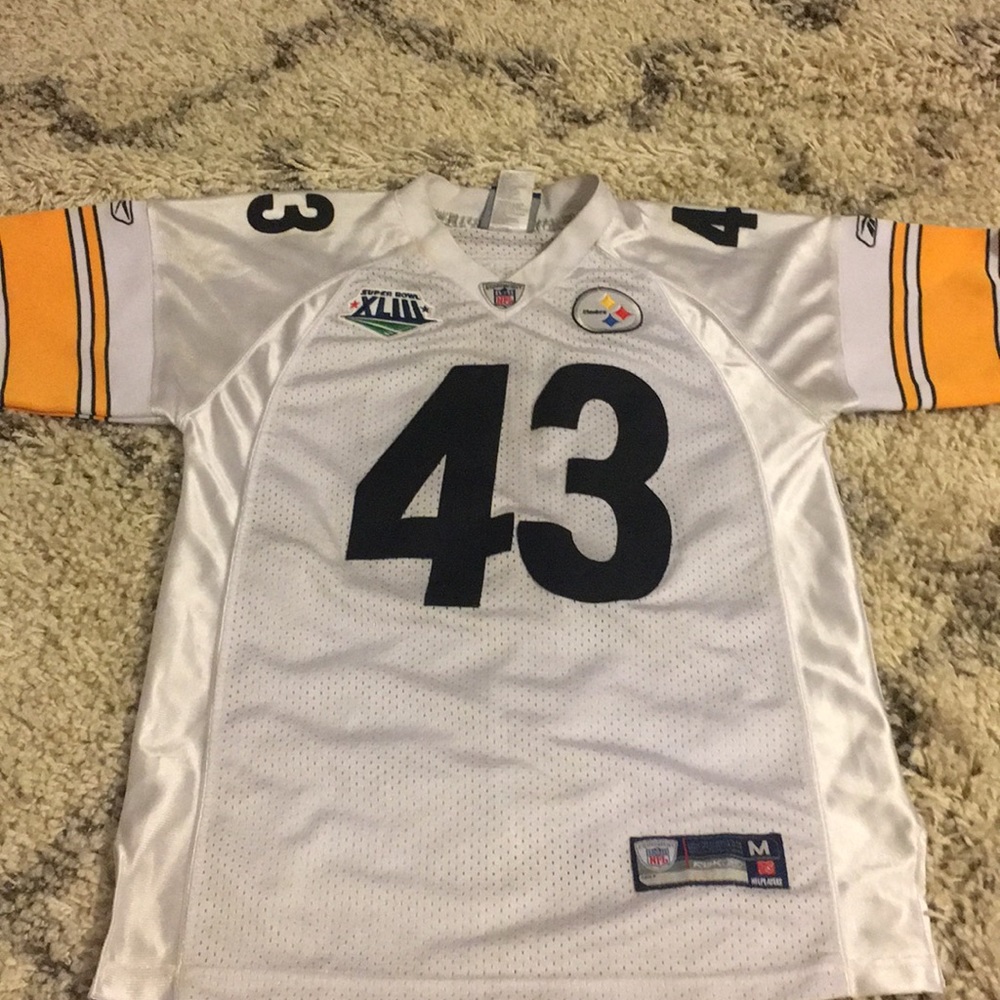 Polamalu white jersey